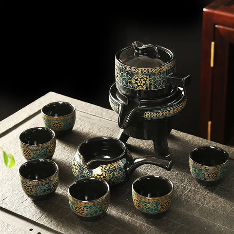 Journey Brew: Chinese Ceramic Travel Tea Set
