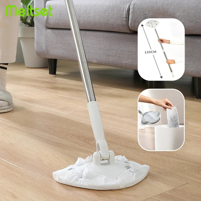 360 Rotating Round Swipe Mop– Leccio - Small improvements in life