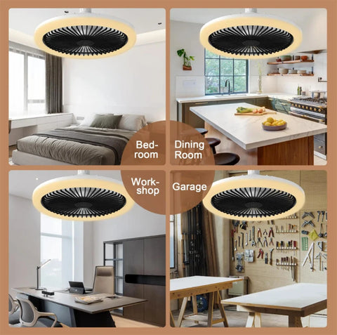 Ceiling Fan with LED Light