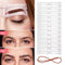 12PCS?set Reusable Eyebrow Stencils