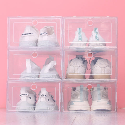 6PCS/Set Foldable Shoe Box