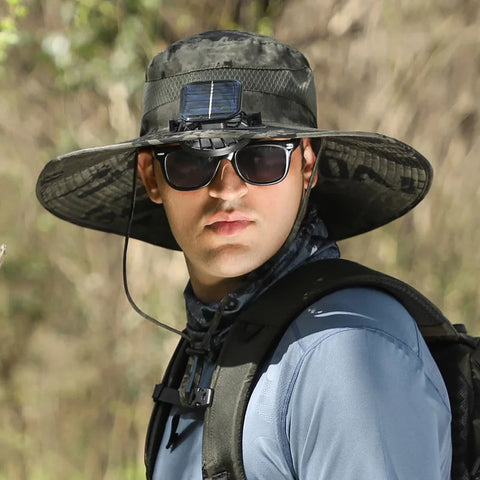 Summer Outdoor Fan Cooling Hat