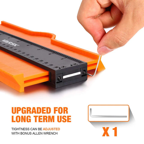 Contour Gauge Lock Ruler