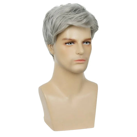 Grey Hair Men Wig