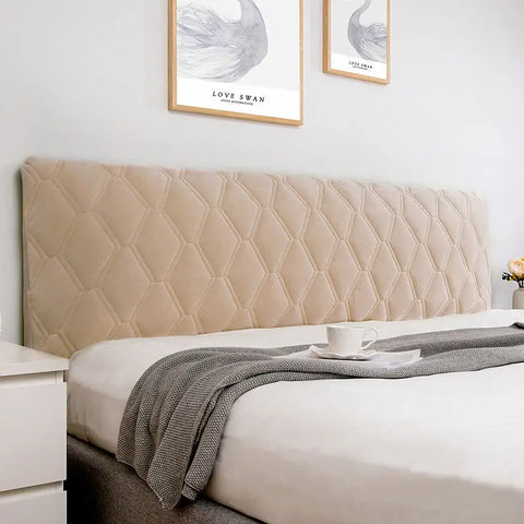 Fleece Bed Headboard Cover