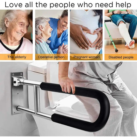 Adjustable Toilet Safety Rail