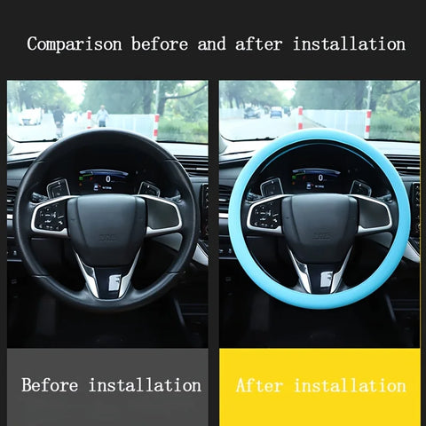 Ultra-thin Anti-slip Car Steering Wheel Cover