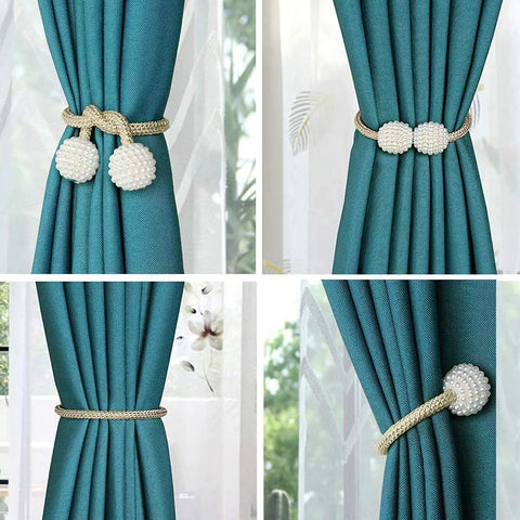 2PCS Magnetic Curtain Tie