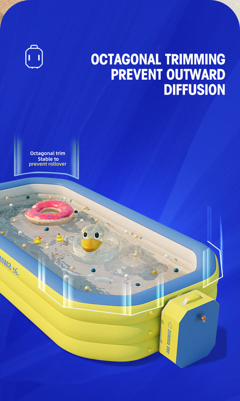 2.1M/2.6M/ 3M Inflatable Large Swimming Pool