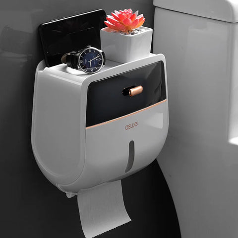 Wall Mount Toilet Paper Box