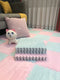 10PCS Soft Plush DIY Puzzle Floor Mat