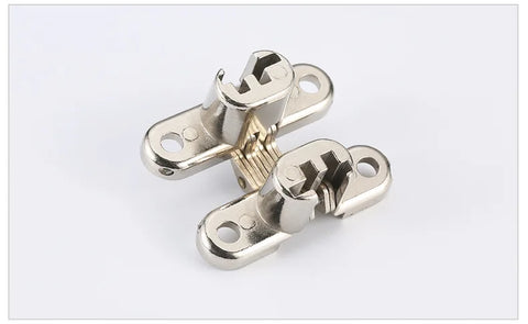2PCS 12x43MM Invisible Hinges
