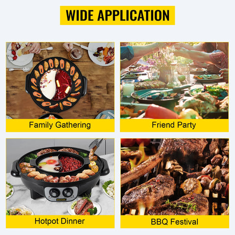 Electric Hot Pot BBQ Griller