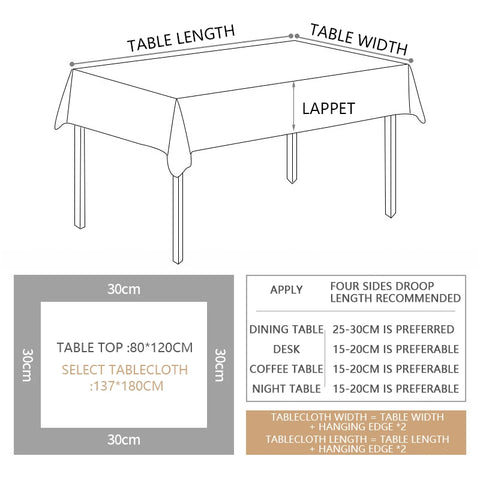 Waterproof Tablecloth