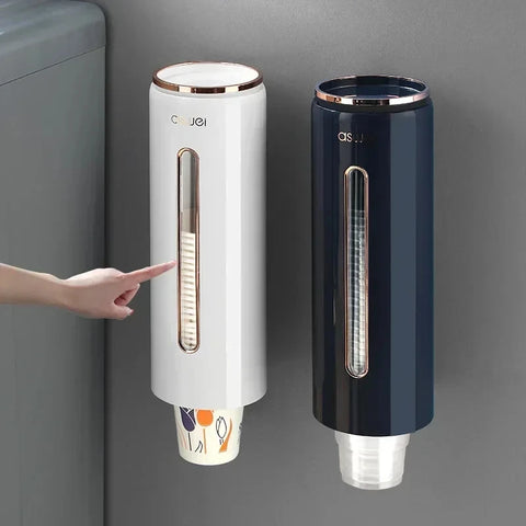 Wall Mounted Disposable Paper Cups Dispenser