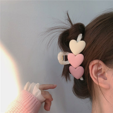Heart Hair Claw