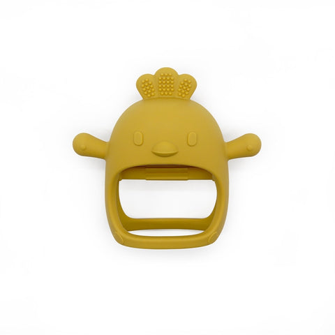 1PC Soft Silicone Baby Hand Teether