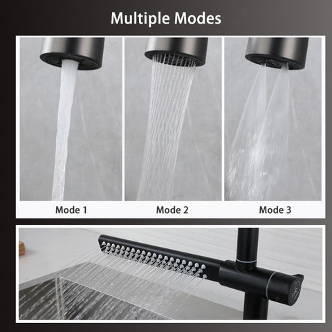 Pull-Out Waterfall Faucet