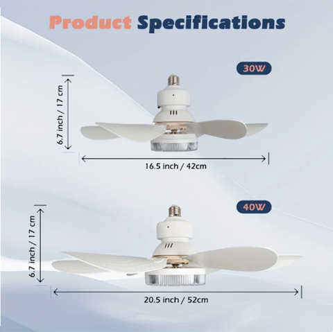 LumiBreeze LED Ceiling Fan