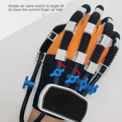 Upgraded Rehabilitation Robot Hand Gloves