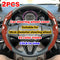 2PCS Universal Car Steering Wheel Covers