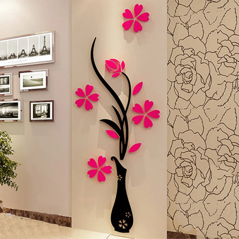 Self-Adhesive Flower Wall Sticker