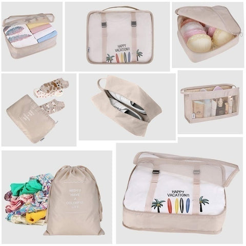 8PCS/Set Waterproof Organizer Bags