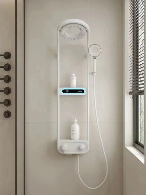 Digital Display Rainfall Shower