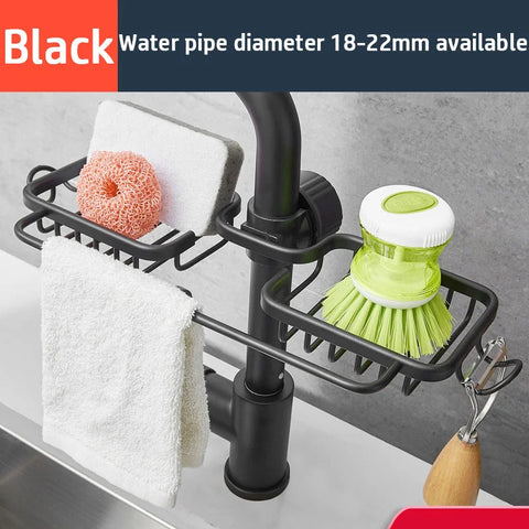 Kitchen Sink Sponge Drain Rack