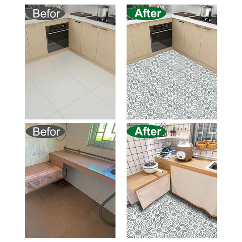 6PCS/Set Tile Stickers 20cmx20cm