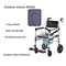 Foldable Toilet Wheelchair