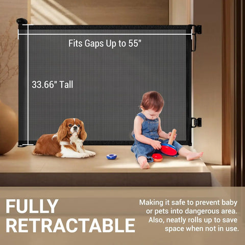 Retractable Safety Gate