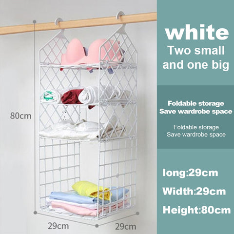 Multilayer Hanging Clothes Shelves