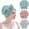 Microfiber Hair Drying Towel Cap