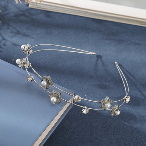 Metal Gold Silver Headband