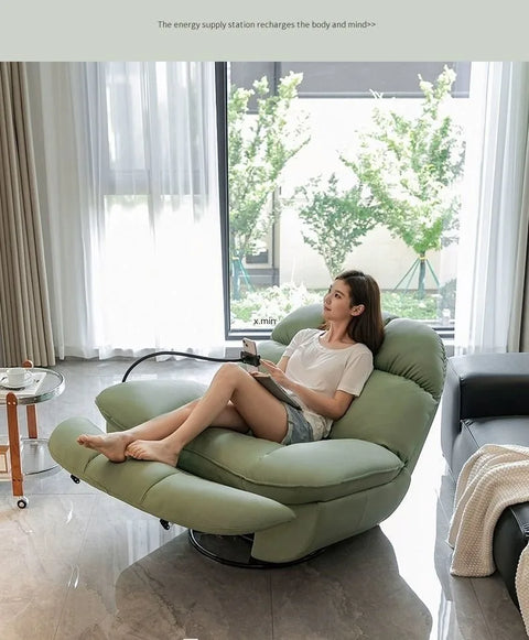 Electric Heating Massage Recliner Armchair Sofa