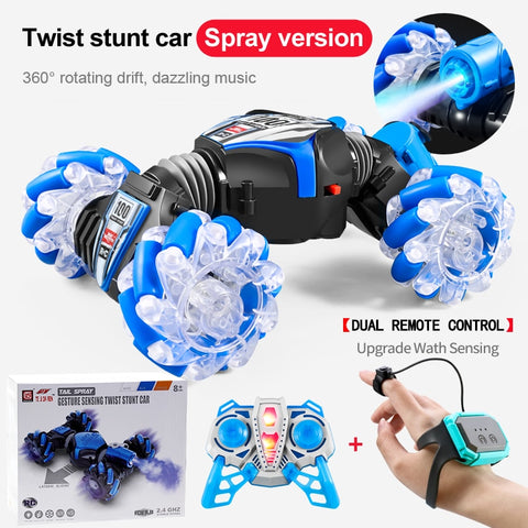 360° 4WD Drift Spray RC Car