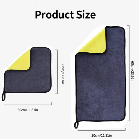 1/3/5PCS Microfiber Cleaning Towel