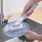 2-In-1 Soap Dispenser Cleaning Sponge Brush