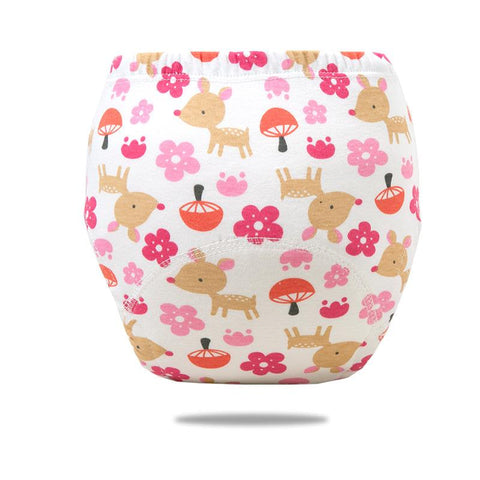 5PCS Reusable Cotton Baby Training Diapers