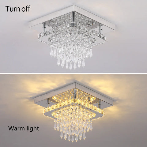 AstraGlow Crystal Chandelier