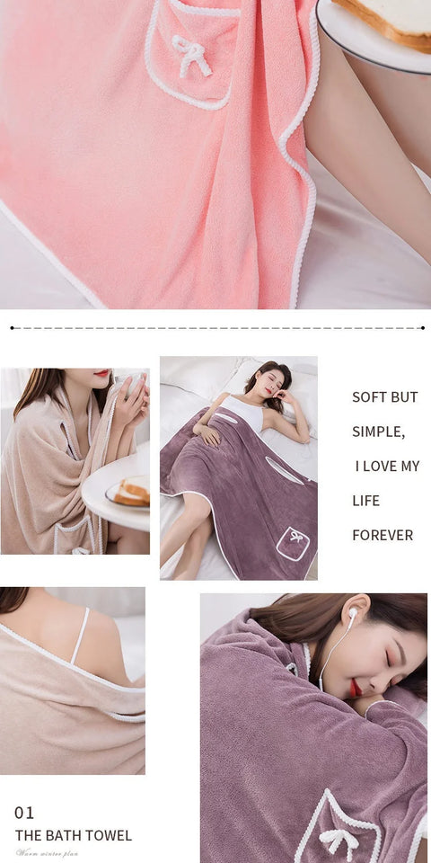 VelvetLux Spa Towel