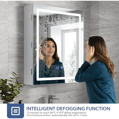 Touch LED Mirror Storage Cabinet