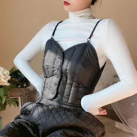 Quilted Corset Vest