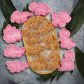 8PCS Dinosaur Cookie Mold Cutter