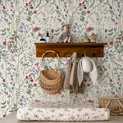 BloomLux Floral Peel & Stick