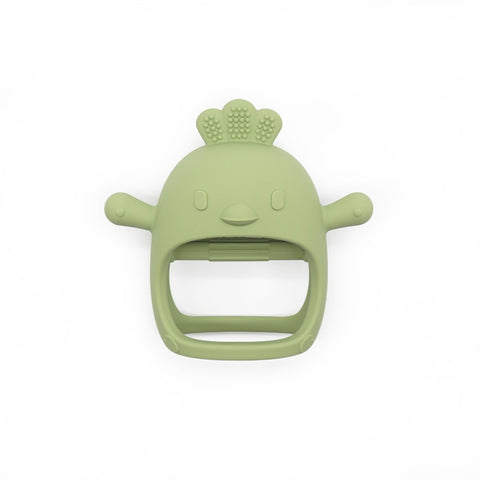 1PC Soft Silicone Baby Hand Teether