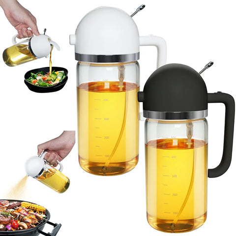 2-In-1 550ML Oil Spray Bottle