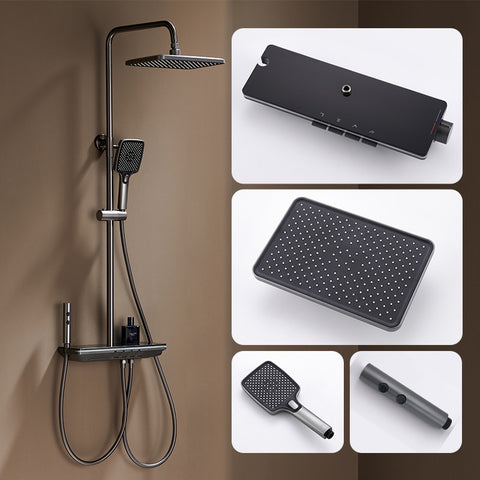 LED Digital Rainfall Shower