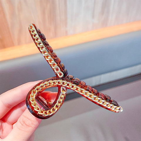 Pearls Hair Claw Clip